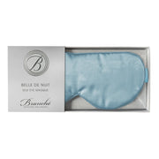 Silk Charmeuse Eye Masque Bedding Style Branche Blue 