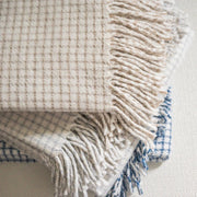 Small Check Pattern Throw Blankets Apparel Solutions/A Soft Idea 