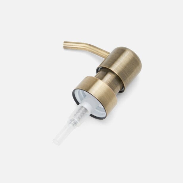 Soap Pump Head Replacement Bath Accessories Pigeon & Poodle Antique Gold 