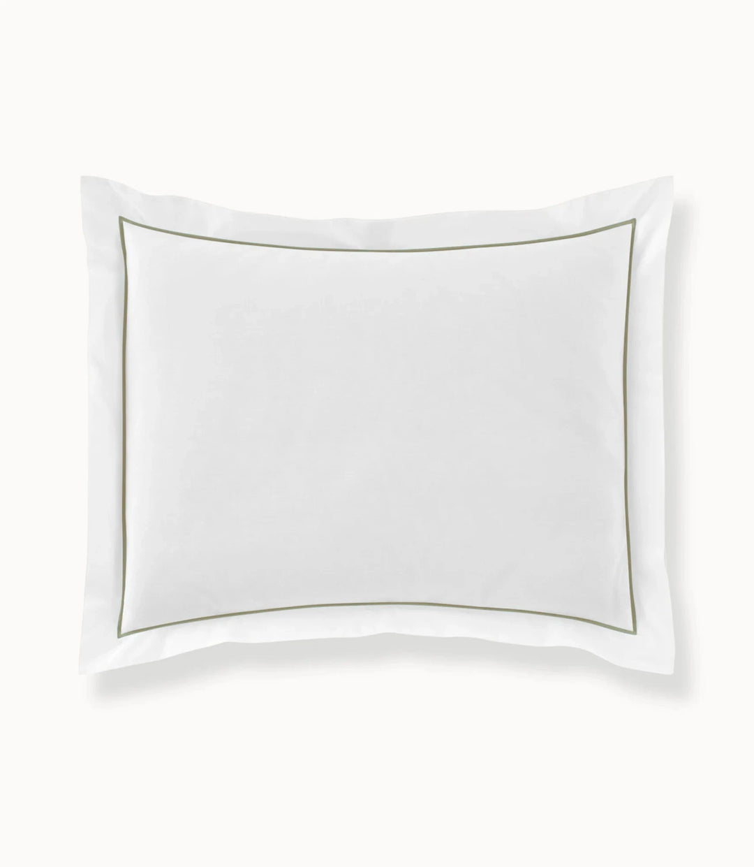 Soprano II Embroidered Sham Bedding Style Peacock Alley Thyme Euro 