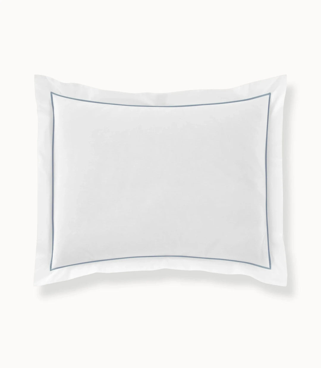 Soprano II Embroidered Sham Bedding Style Peacock Alley Wedgewood Euro 