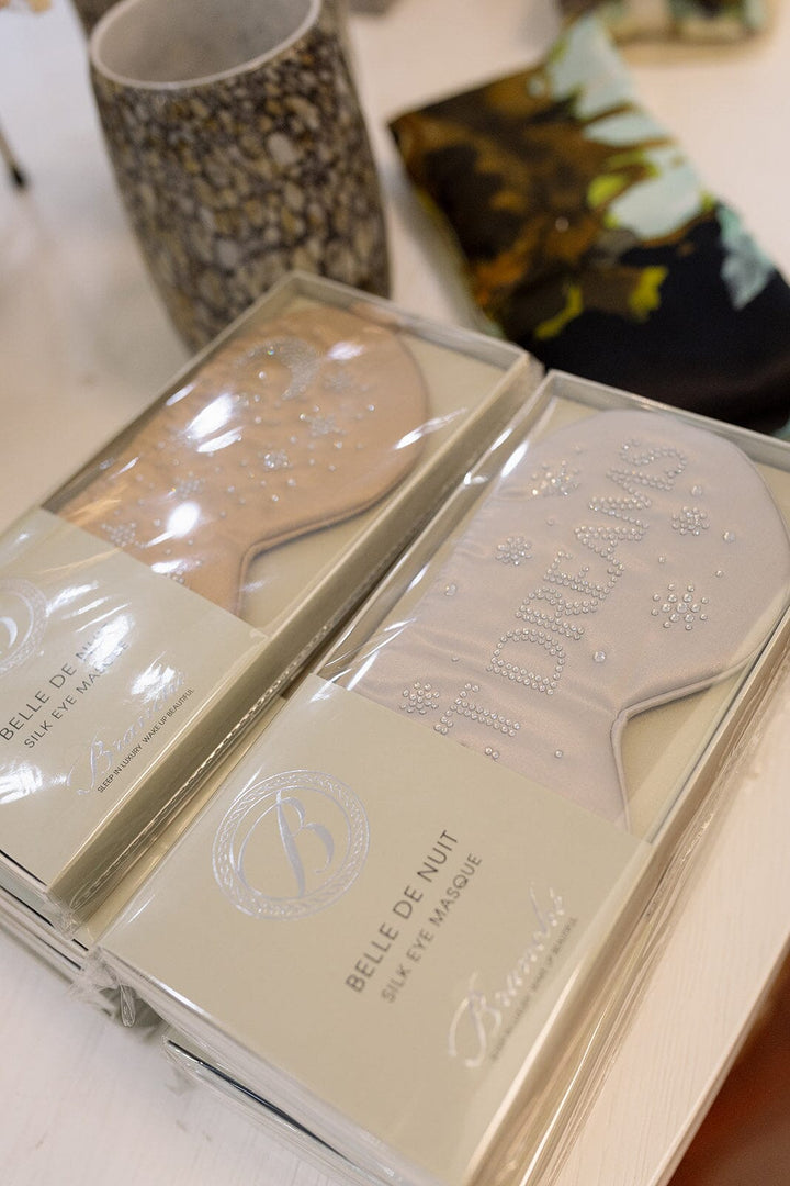 Starlight Silk Charmeuse Eye Masque Bedding Style Branche 