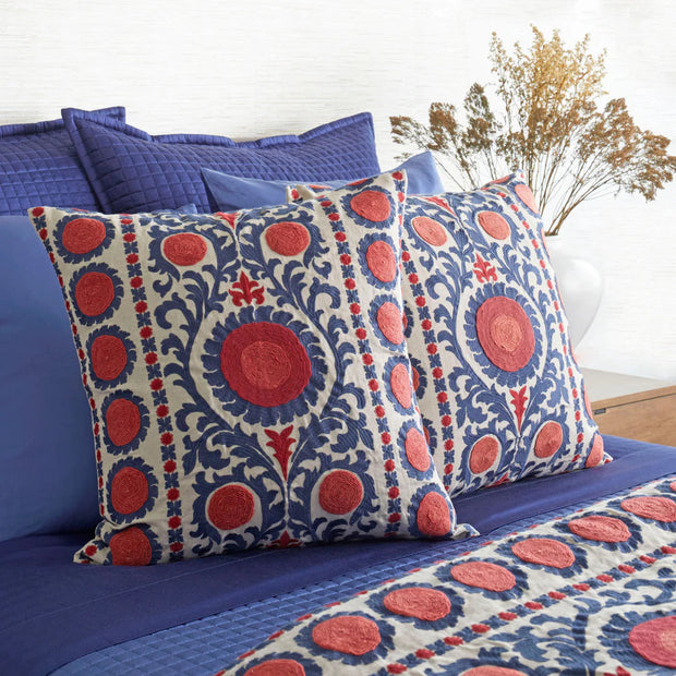 Suzani 24" Pillow Bedding Style Ann Gish 