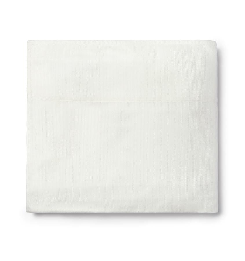 Tesoro Flat Sheet Bedding Style Sferra Ivory King 