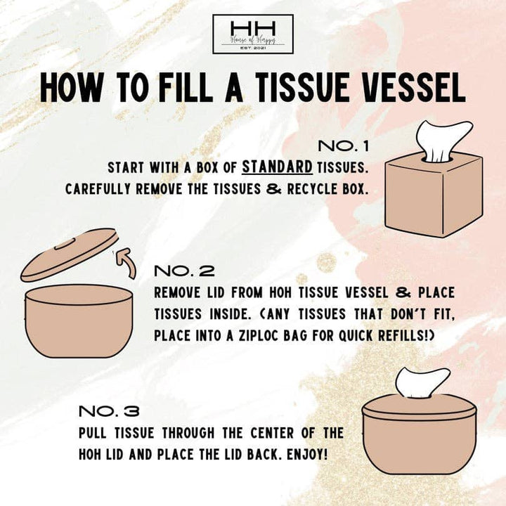 The Eleanor Tissue Vessel House of Happy 