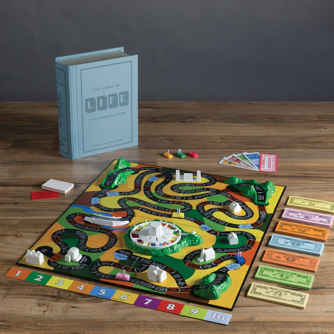 The Game of Life Vintage Bookshelf Edition WS Game Company 