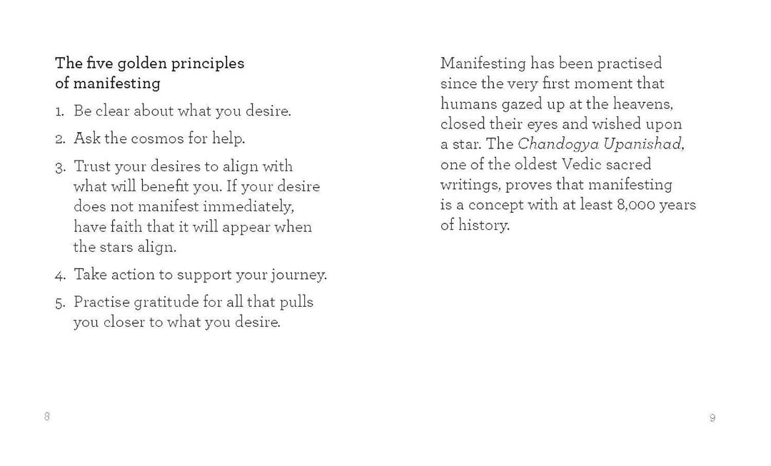 The Little Book of Manifesting Chronicle Books 