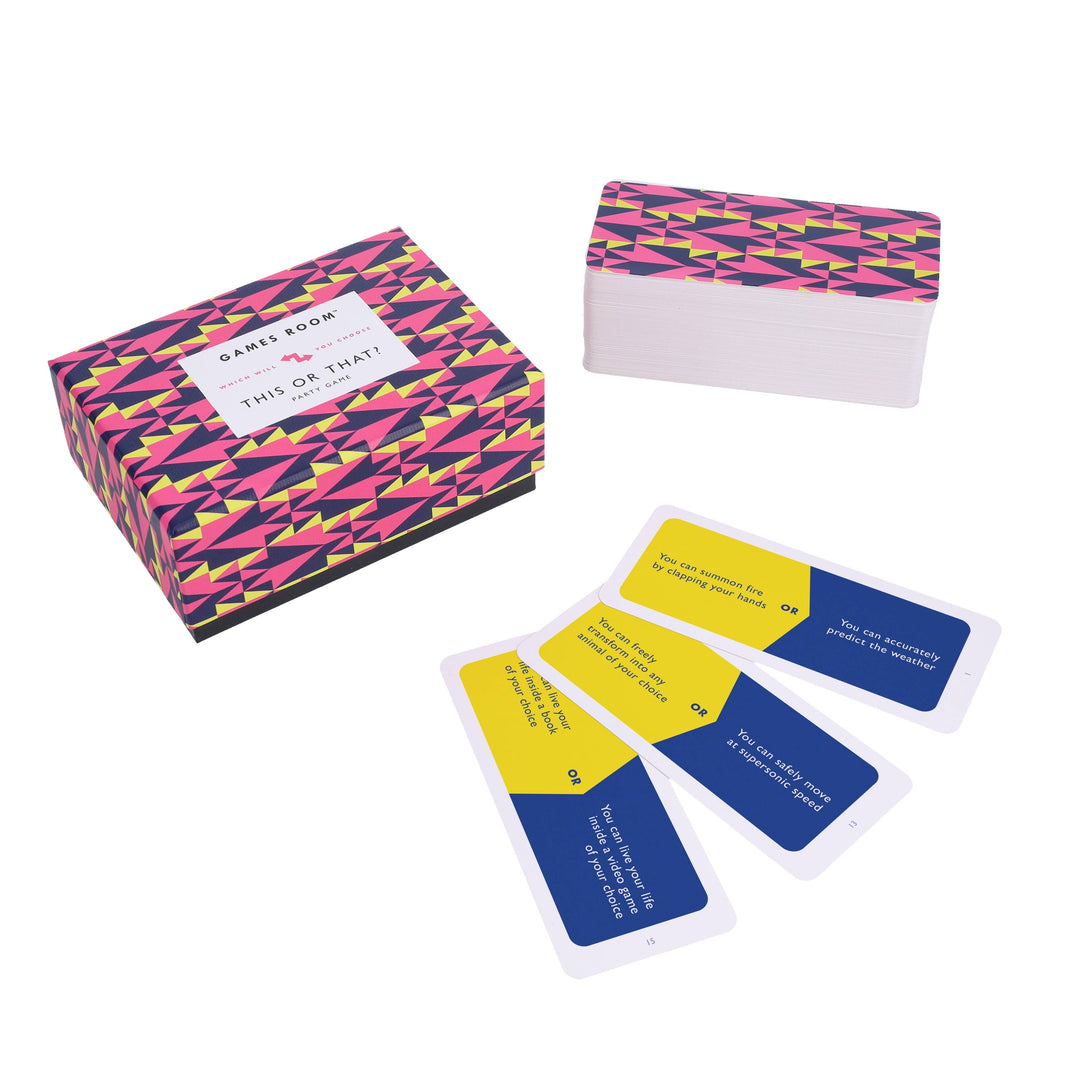 This or That Party Game Chronicle Books 