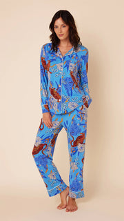 Tigress Pima Knit Pajamas Sleepwear Cats Pajamas 