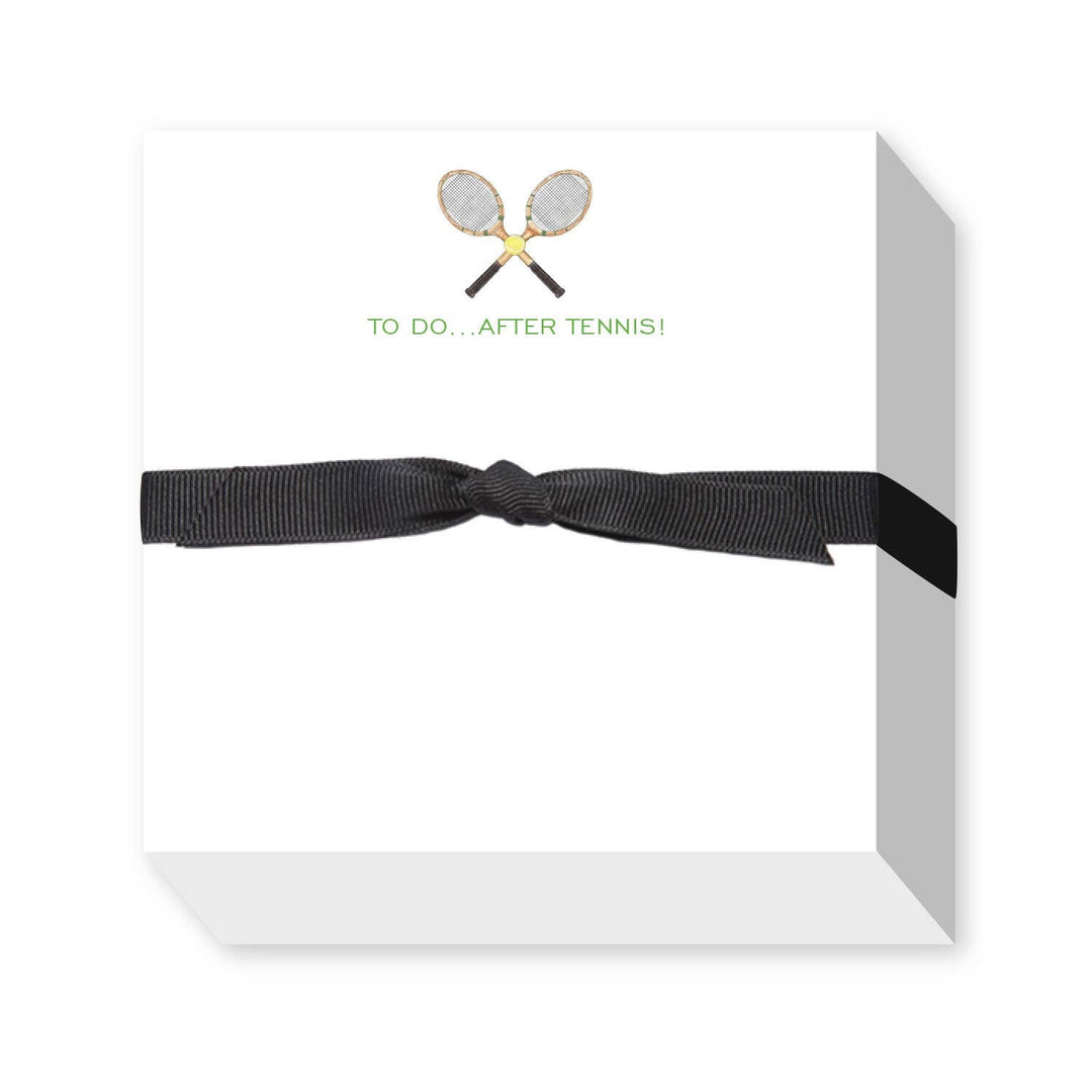 TO DO AFTER TENNIS CHUBBIE NOTEPAD Donovan Designs 