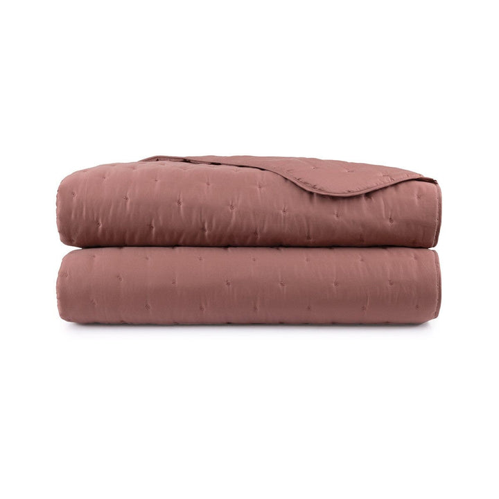 Triomphe Quilted Coverlet Bedding Style Yves Delorme Santal Twin 