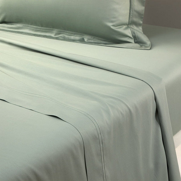 Triomphe Twin Flat Sheet Bedding Style Yves Delorme Verones 