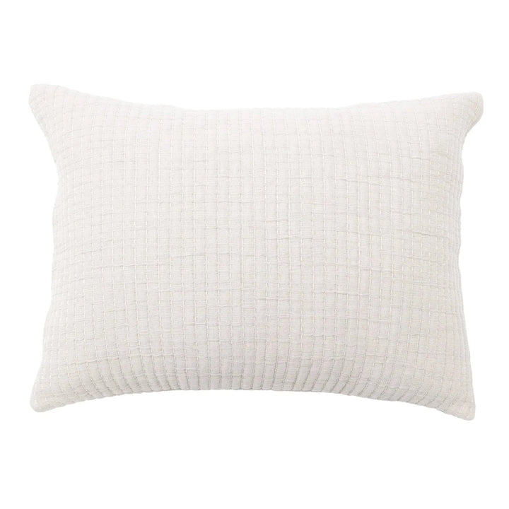 Vancouver Big Pillow w/ Insert 28x36 Bedding Style Pom Pom at Home Cream 