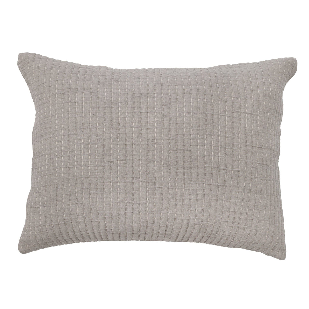 Vancouver Sham Bedding Style Pom Pom at Home Grey Standard 