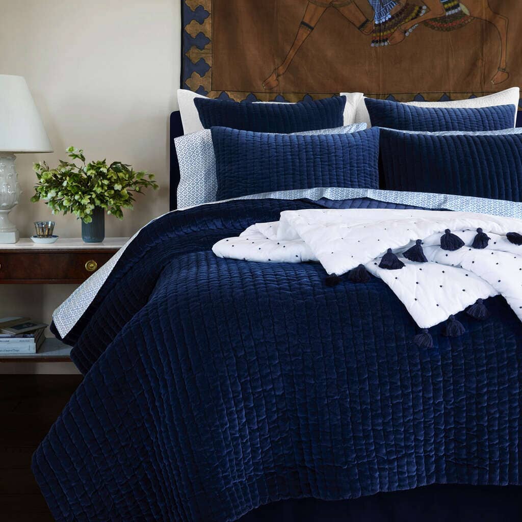 Velvet Quilt Bedding Style John Robshaw 