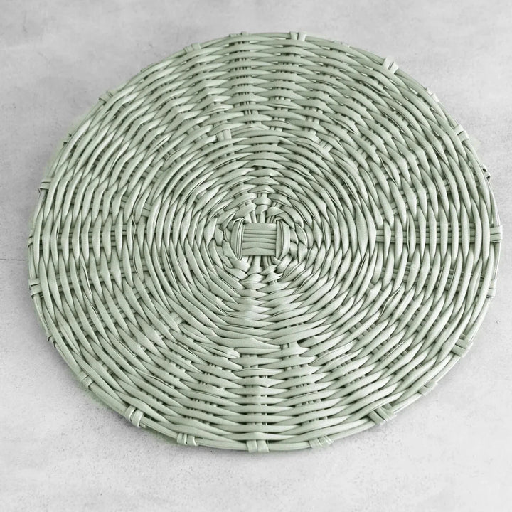 VIDA Faux Wicker Placemats Set of 4 Beatriz Ball 