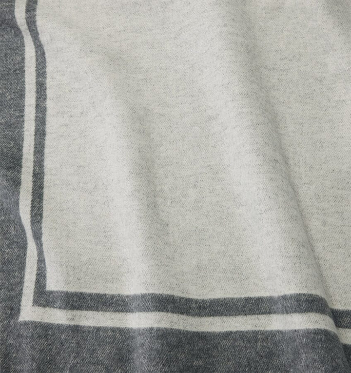 Viletta Throw Throw Sferra Oat/Charcoal 