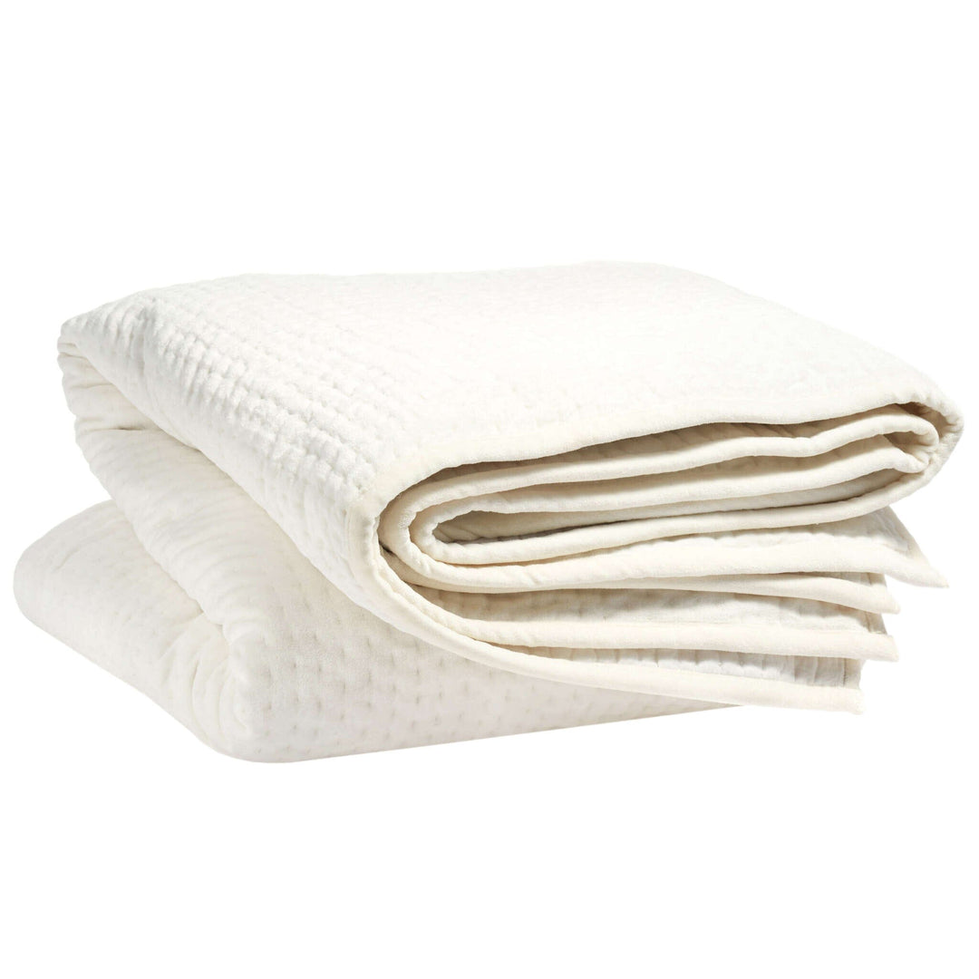 Viola Velvet Quilted Quilt Bedding Style Pine Cone Hill 