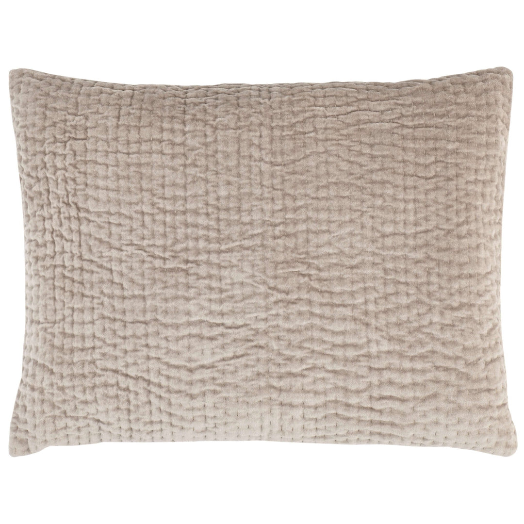 Viola Velvet Quilted Sham Bedding Style Pine Cone Hill 