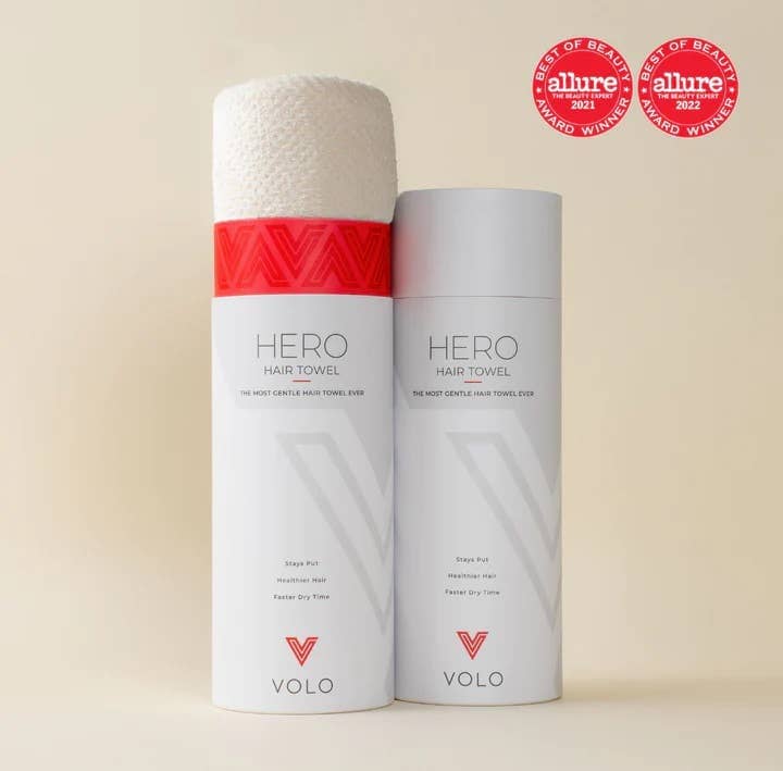VOLO Hero Hair Towel VOLO Beauty Salt White 