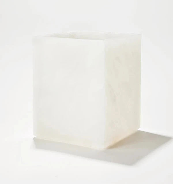 Volterra Wastebasket 8x11 Bath Accessories Sferra 