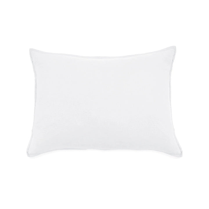Waverly Cotton Big Pillow- 28"x 36" Bedding Style Pom Pom at Home White 