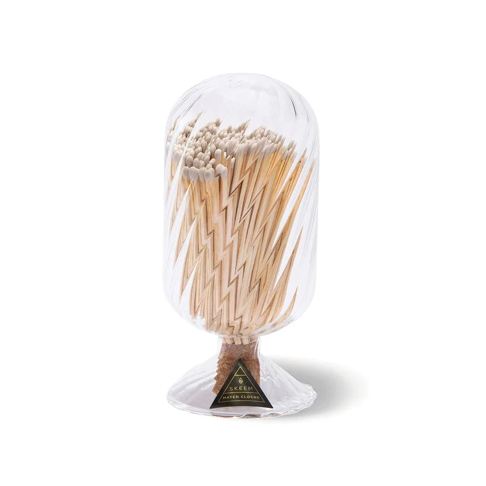 White Helix Match Cloche Skeem 