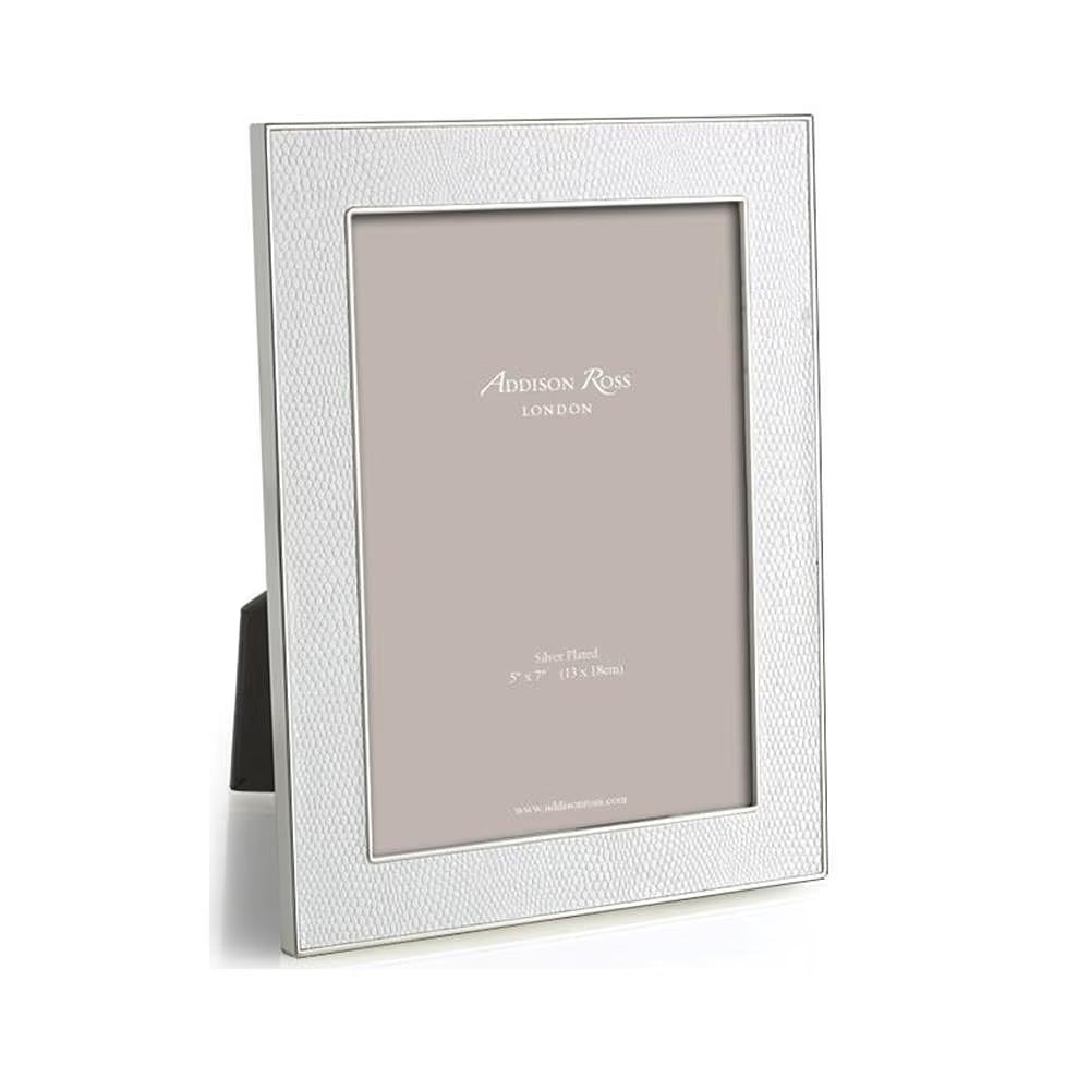 White Snake and Silver 4x6 Frame Gifts Addison Ross 