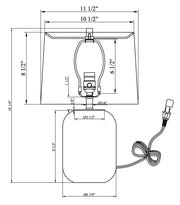 Yates Table Lamp Lighting Flow Decor 