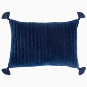 12" x 18" Velvet Pillow + Insert Decorative Pillow John Robshaw Indigo 