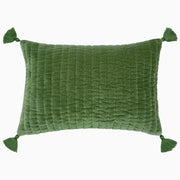 12" x 18" Velvet Pillow + Insert Decorative Pillow John Robshaw Moss 
