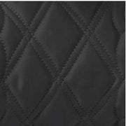 Abbey Full/Queen Coverlet Set Bedding Style Home Treasures Black 