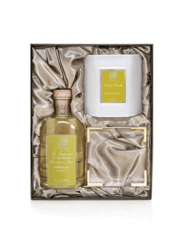 Acrylic Home Ambiance Gift Set Candle Antica Farmacista Grapefruit 