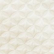 Adagio Full/Queen Quilted Coverlet Bedding Style Yves Delorme Ivoire 