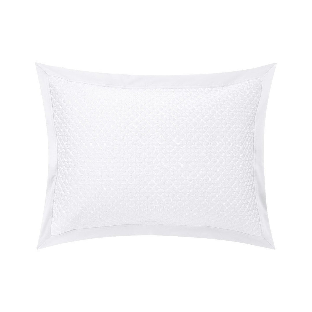 Adagio Quilted Euro Sham Bedding Style Yves Delorme 