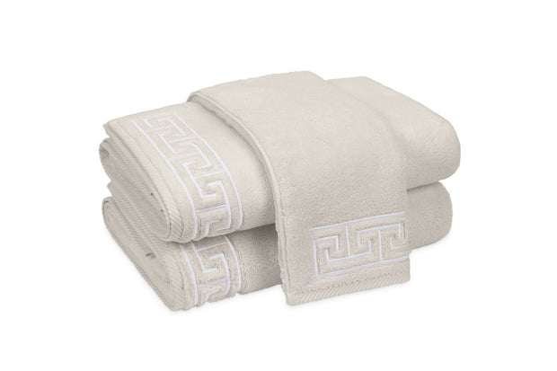 Adelphi Bath Hand Towel 20x32 Bath Linens Matouk Ivory 