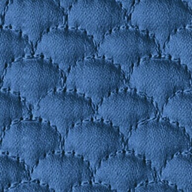 Alba Full/Queen Quilt Bedding Style Matouk Steel Blue 
