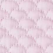 Alba Quilted King Sham Bedding Style Matouk Pink 