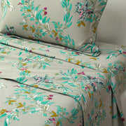 Alcazar Full/Queen Flat Sheet Bedding Style Yves Delorme 