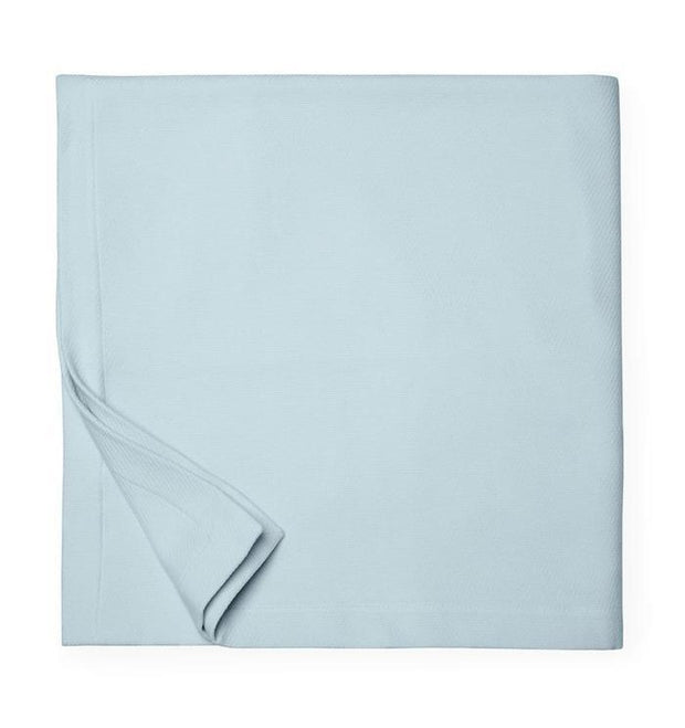 Allegra King Blanket - 120x100 Bedding Style Sferra Aquamarine 