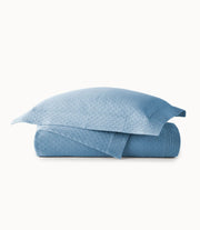 Alyssa Full/Queen Coverlet Bedding Style Peacock Alley Chambray 