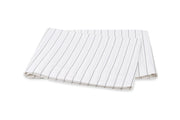 Amalfi Full/Queen Flat Sheet Bedding Style Matouk Charcoal 