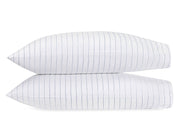 Amalfi King Pillowcase - pair Bedding Style Matouk Hazy Blue 