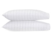 Amalfi Standard Pillowcase - pair Bedding Style Matouk Charcoal 