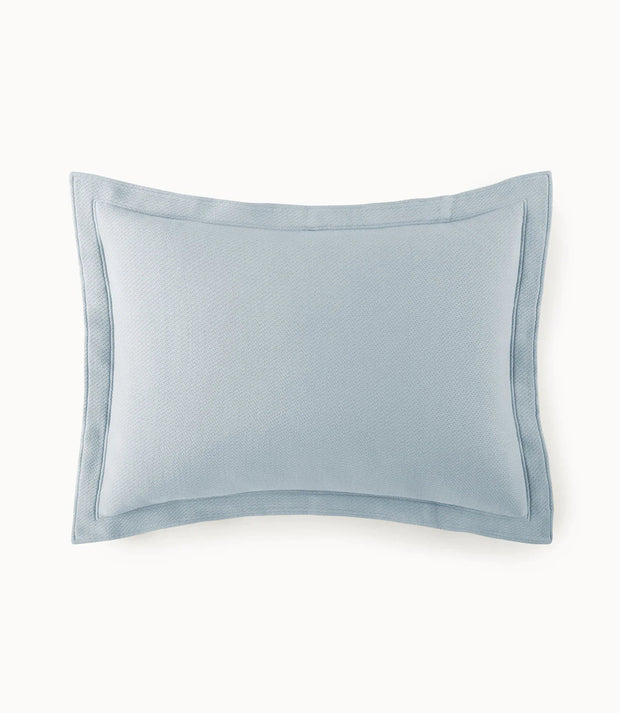 Angie King Sham Bedding Style Peacock Alley Smoky Blue 