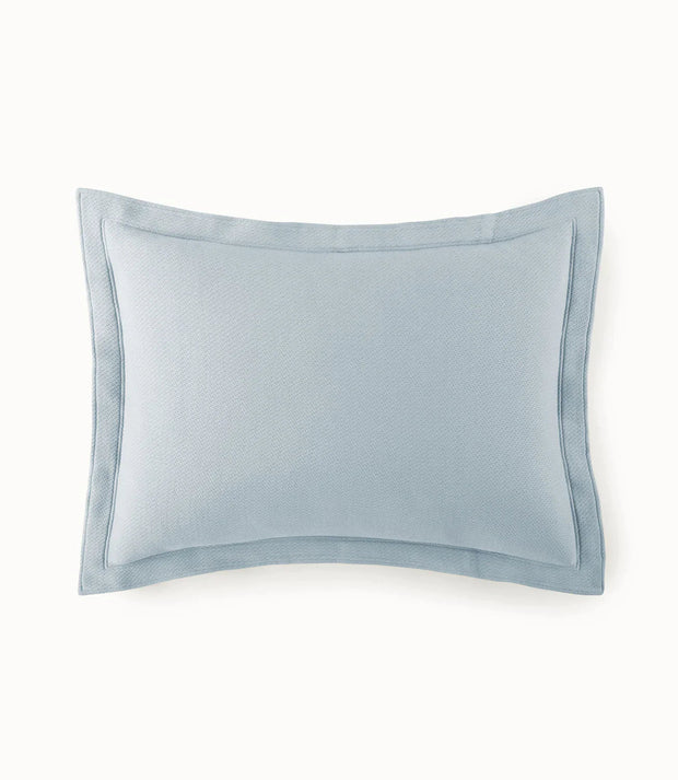 Angie Standard Sham Bedding Style Peacock Alley Smoky Blue 