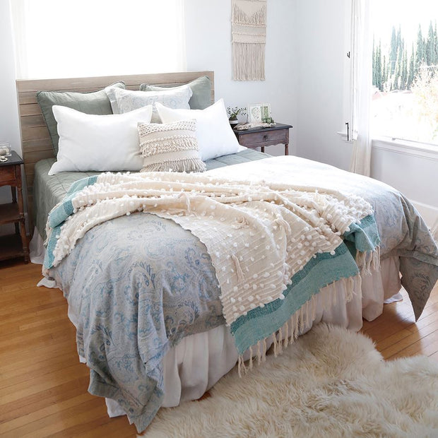 Antwerp King Coverlet Bedding Style Pom Pom at Home 