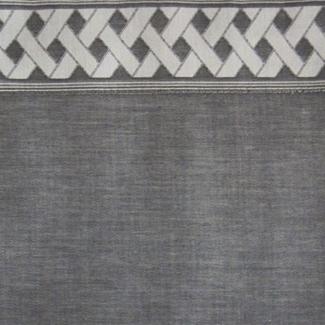 Ara Standard Pillowcase- Pair Bedding Style Home Treasures Silver 