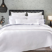 Athena King Coverlet Bedding Style Orchids Lux Home White 