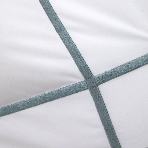 Athena King Pillowcase - each Bedding Style Yves Delorme Fjord 